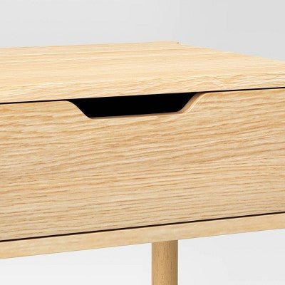 Scandi Nightstand Natural - Room Essentials™