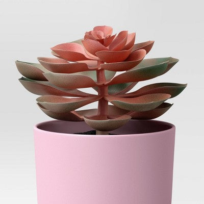  3pk 9.06" Succulent Artificial Plants Pink - Room Essentials™