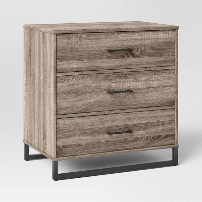  Mixed Material 3 Drawer Dresser - Room Essentials™