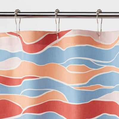  Topography Shower Curtain - Room Essentials™