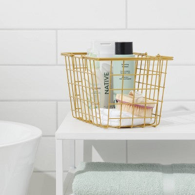  Metal Caddy Brass - Room Essentials™