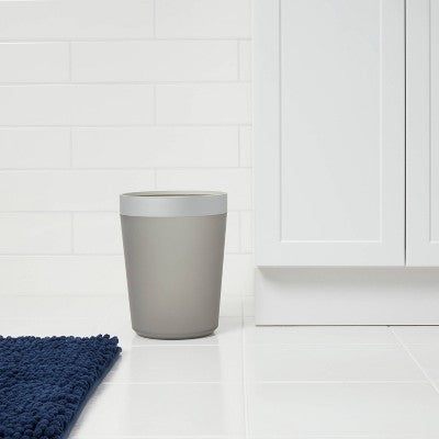  Wastebasket Gray - Room Essentials™