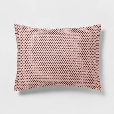  Strawberry Print Reversible Microfiber Comforter & Sheet Set Light Pink - Room Essentials™