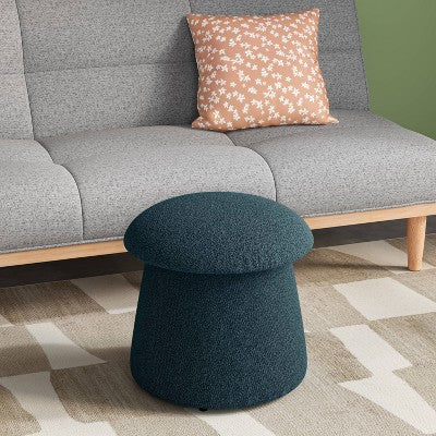  Mushroom Upholstered Storage Ottoman - Room Essentials™