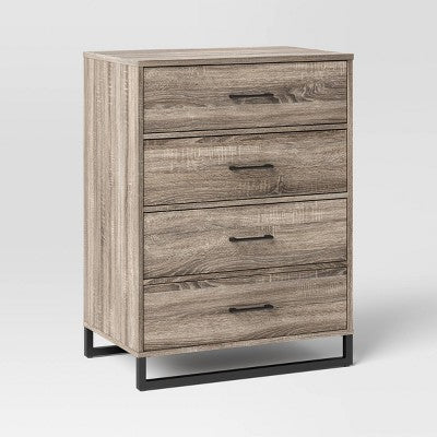  Mixed Material 4 Drawer Dresser - Room Essentials™