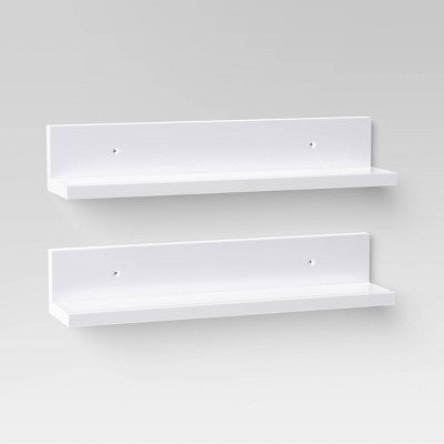  15" Wall Shelf Picture Ledge 2pk - Room Essentials™