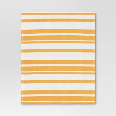  Printed Plush Striped Throw Blanket - Room Essentials™