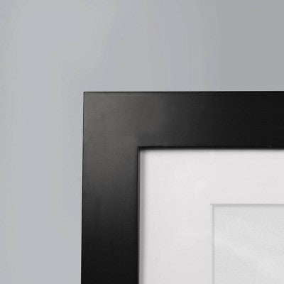  14" X 18" Matted To 11" X 14" Wide Gallery Frame Black - Room Essentials™