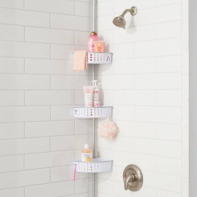  Steel Corner Tension Pole Caddy - Room Essentials™