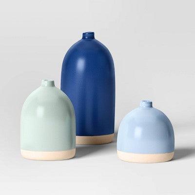  3pc Vase Set Ceramic - Room Essentials™