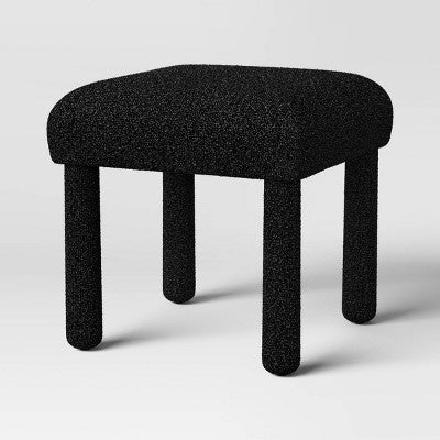  Upholstered Square Stool Ottoman - Room Essentials™