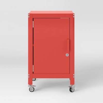  Metal Rolling Locker Dorm Storage Cabinet With Lock- Room Essentials™