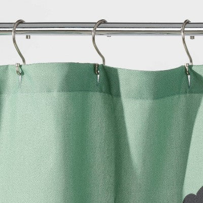  Puffs Shower Curtain Green - Room Essentials™