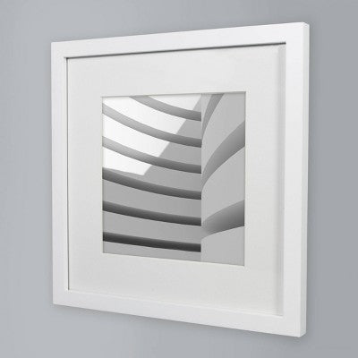  12" X 12" Matted To 8" X 8" Thin Gallery Frame - Room Essentials