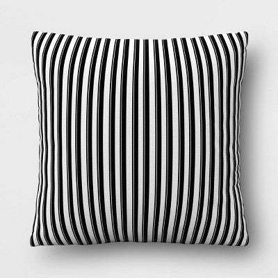  17"x17" Reversible Square Outdoor Pillow - Room Essentials™
