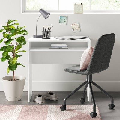  Compact Dorm Desk White - Room Essentials™