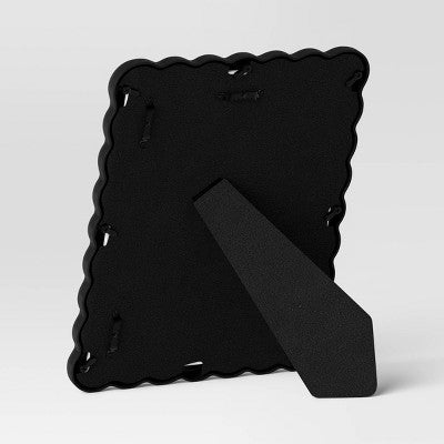  8"x10" Wavy Shape Picture Table Frame Black - Room Essentials™