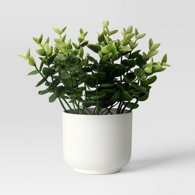  Herb Artificial Plant In White Pot - Room Essentials™