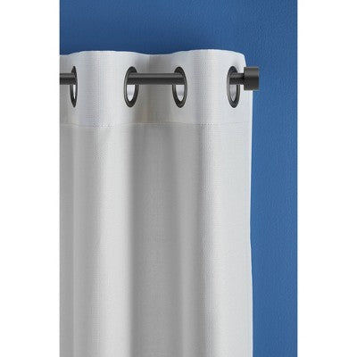  Easy Hang Frame Mount Curtain Rod Set Black - Room Essentials™