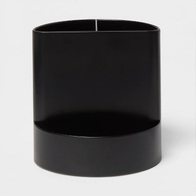  Bath Coordinates Bundle Black - Room Essentials™: Plastic Hand Washable, Includes Wastebasket & Soap Dispenser