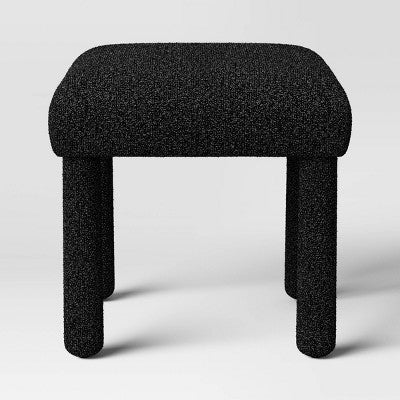  Upholstered Square Stool Ottoman - Room Essentials™