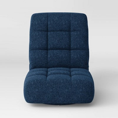  Floor Dorm Gaming Chair With Adjustable Back Navy - Room Essentials™