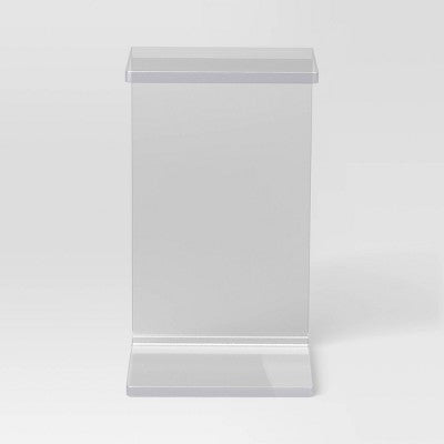  Acrylic C Shaped Side Table Clear - Room Essentials™