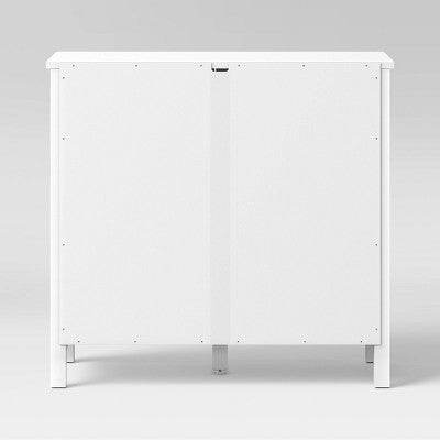  Traditional Multipurpose Storage Cabinet Multipurpose Classic White - Room Essentials™