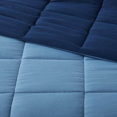  Reversible Microfiber Solid Comforter - Room Essentials™