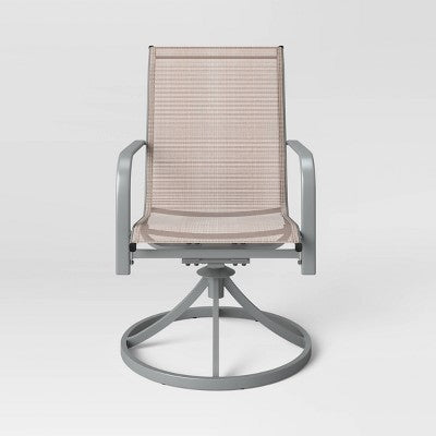  2pk Sling Swivel Patio Chairs - Room Essentials™