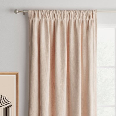  Café Smaller Ball Curtain Rod Silver - Room Essentials™