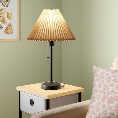  Stick Steel Table Lamp Black - Room Essentials™