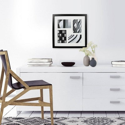  Thin Collage Frame Holds Four 4" X 6" Photos Black - Room Essentials™