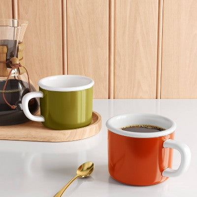  13.5 Fl Oz Set Of 2 Stoneware Camper Mugs - Room Essentials™