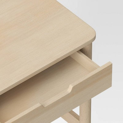  Scandi Desk With Drawers Natural - Room Essentials™