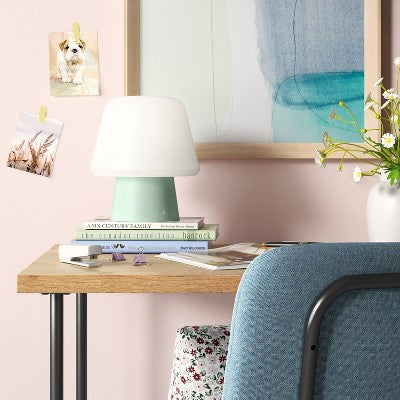  Portable Mushroom Lamp (Includes LED Light Bulb) Green - Room Essentials™