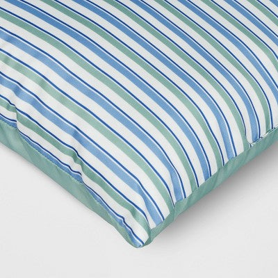  17"x17" Reversible Square Outdoor Pillow - Room Essentials™