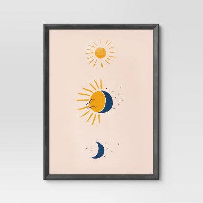  Wedge Poster Frame Black - Room Essentials™