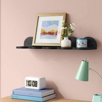 24" Wavy Wall Shelf - Room Essentials™