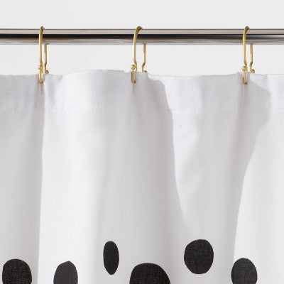  Exploded Graphic Shower Curtain - Room Essentials™