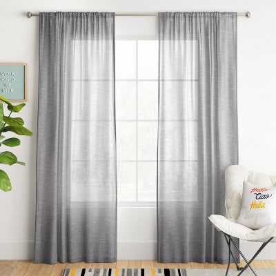  2pk Light Filtering Window Curtain Panels - Room Essentials™