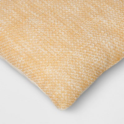  Textured Woven Cotton Square Throw Pillow - Room Essentials™