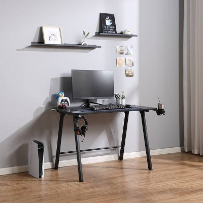  Gaming Dorm Desk With LED Lights And Headphone Holder - Room Essentials™
