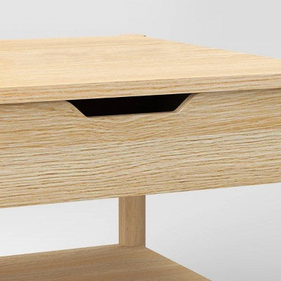  Scandi Coffee Tables Table With Drawers Natural - Room Essentials™