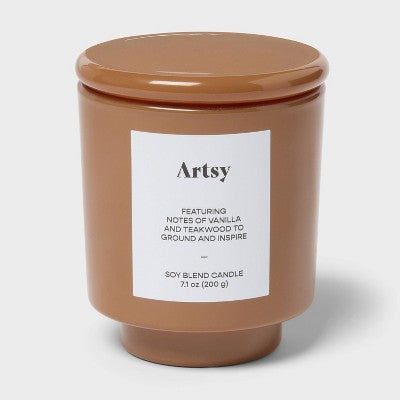  Lidded Jar Candle 7.1oz - Room Essentials™