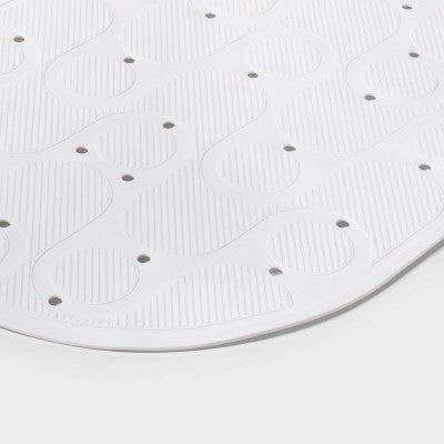  15"x27" Rounded Bath Mat White - Room Essentials™