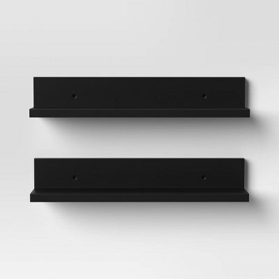  15" Wall Shelf Picture Ledge 2pk - Room Essentials™