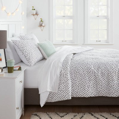  Reversible Microfiber Dot Comforter - Room Essentials™