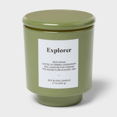  Lidded Jar Candle 7.1oz - Room Essentials™