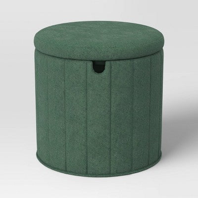  Folding Round Storage Ottoman - Room Essentials™